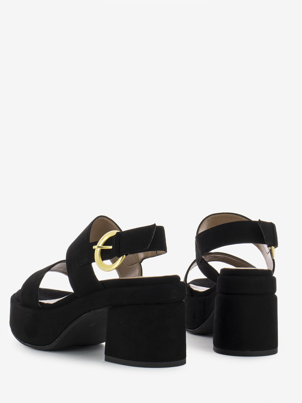 Black Suede Sandals