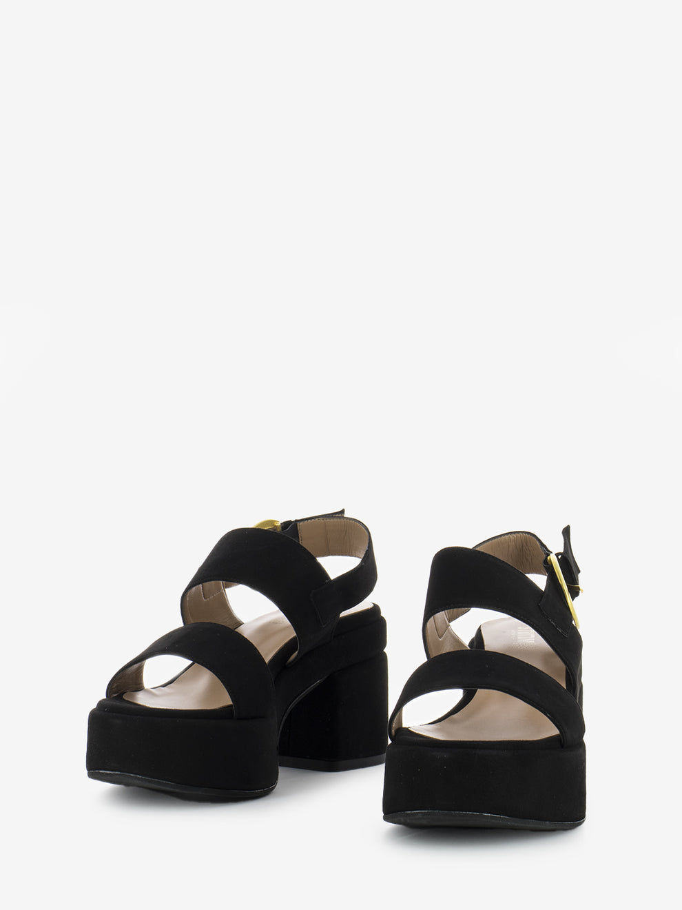 Black Suede Sandals