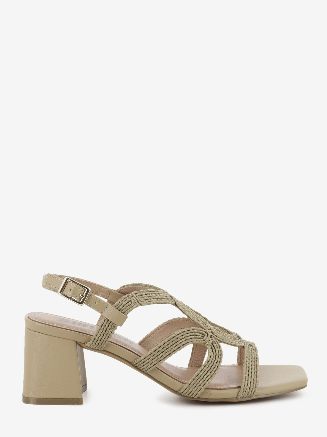 Meli camel heeled sandals
