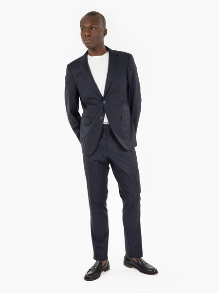 Abito fresco lana navy