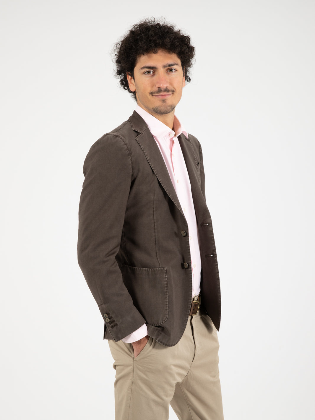 Dark green wool cool blazer