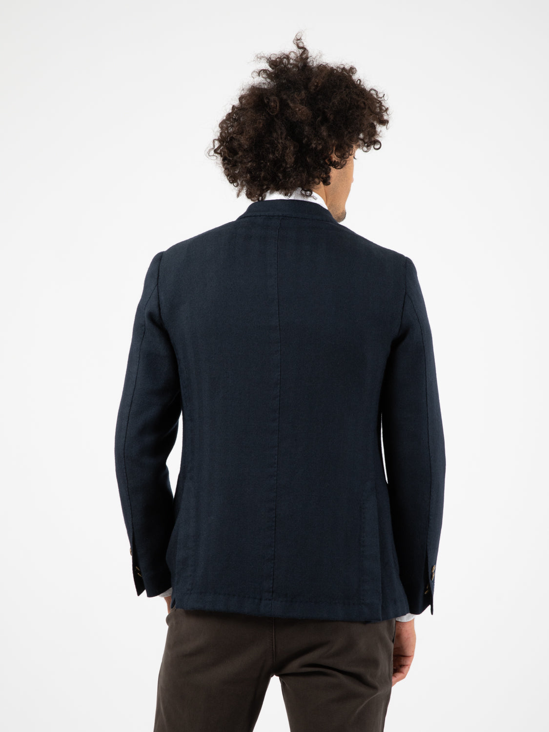 Bluette twisted carded wool blazer