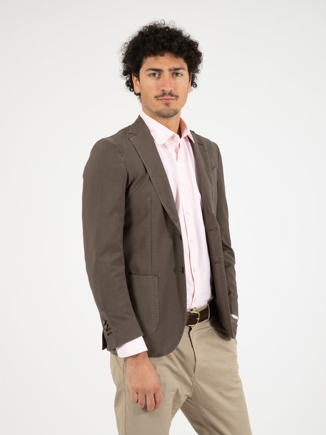 Mud virgin wool blazer 