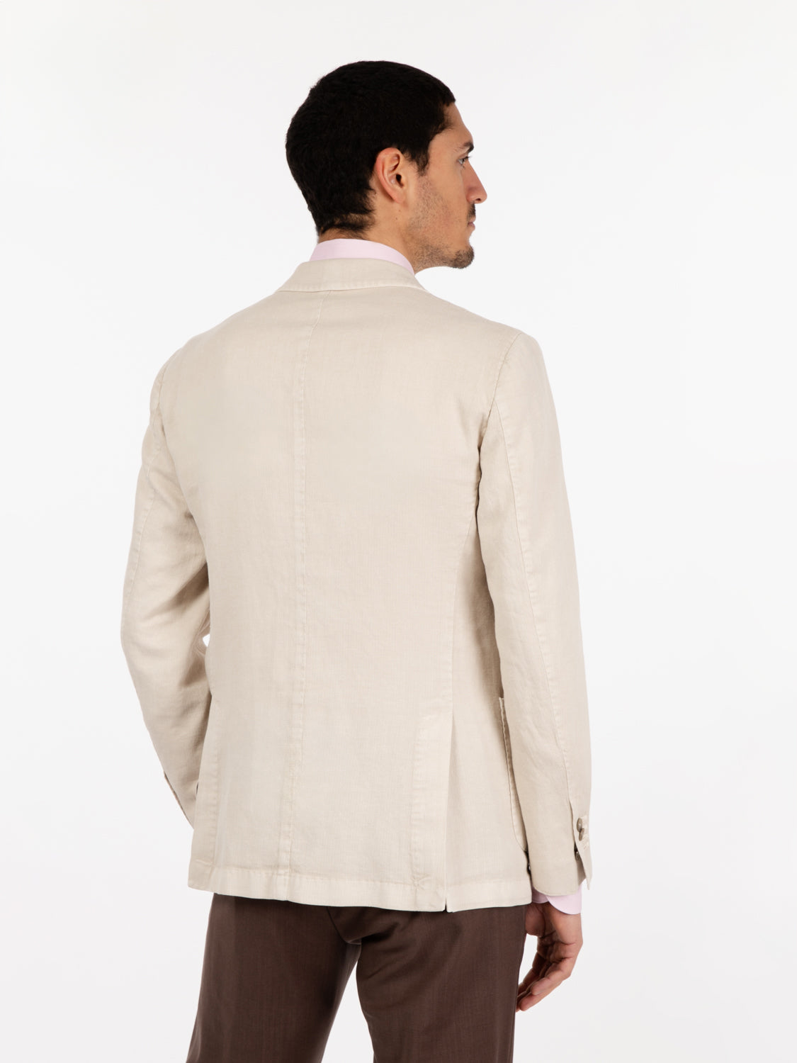 Sand ramie cotton jacket