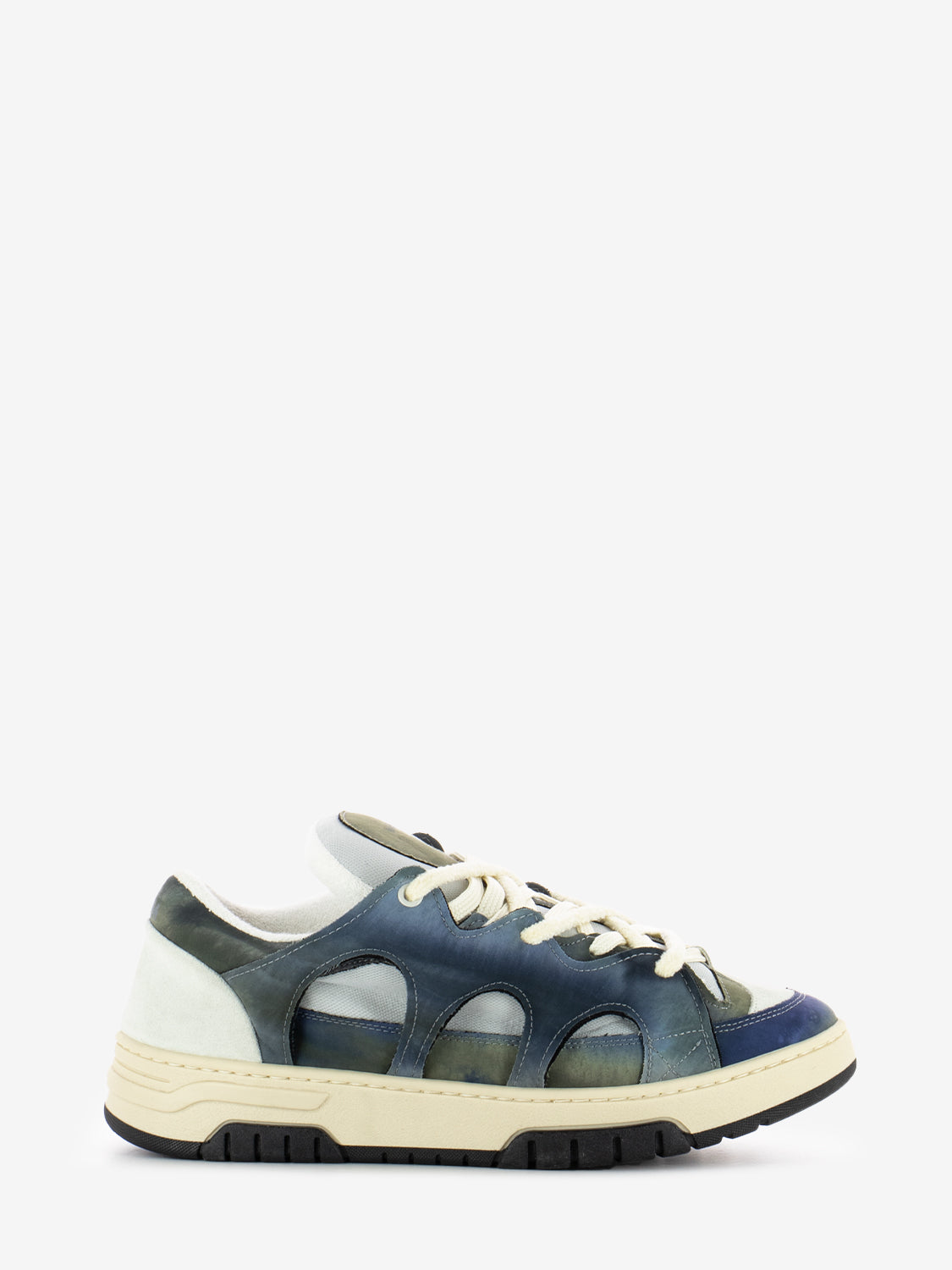 Model 1 fear tie dye sneakers