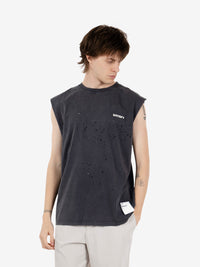 MothTech™ Muscle Tee faded black