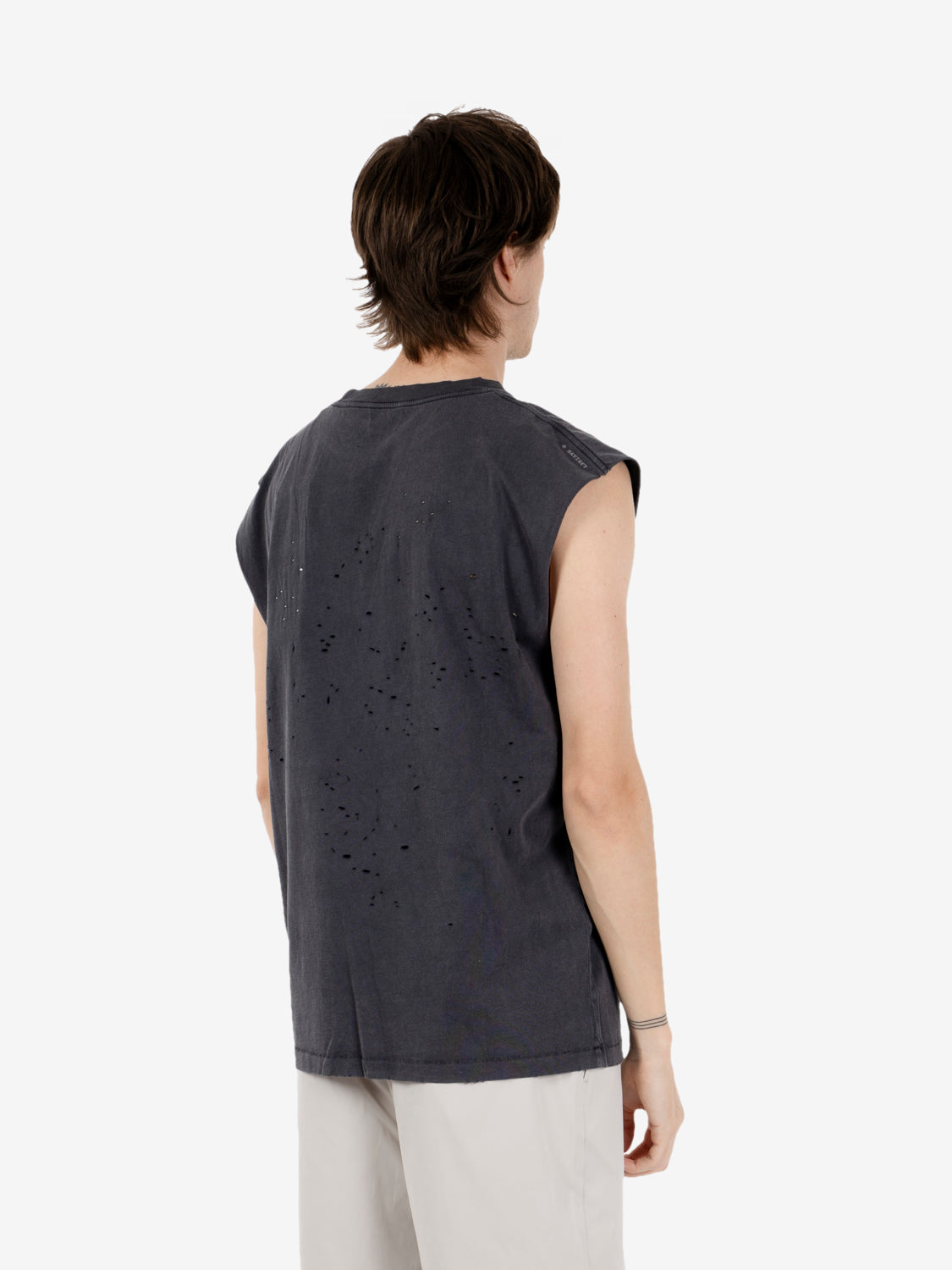 MothTech™ Muscle Tee faded black