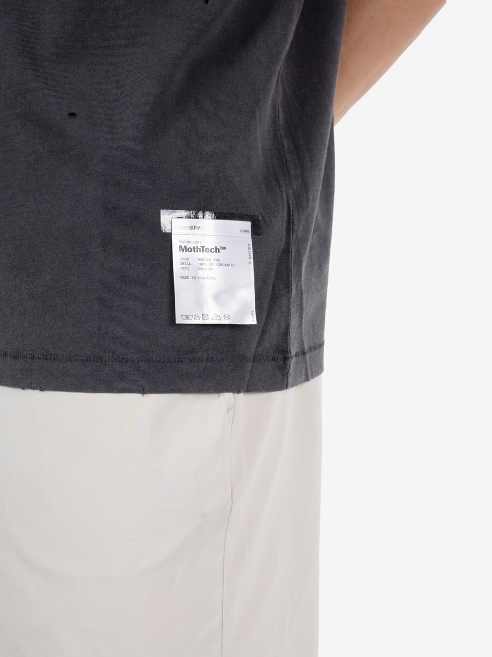 MothTech™ Muscle Tee faded black