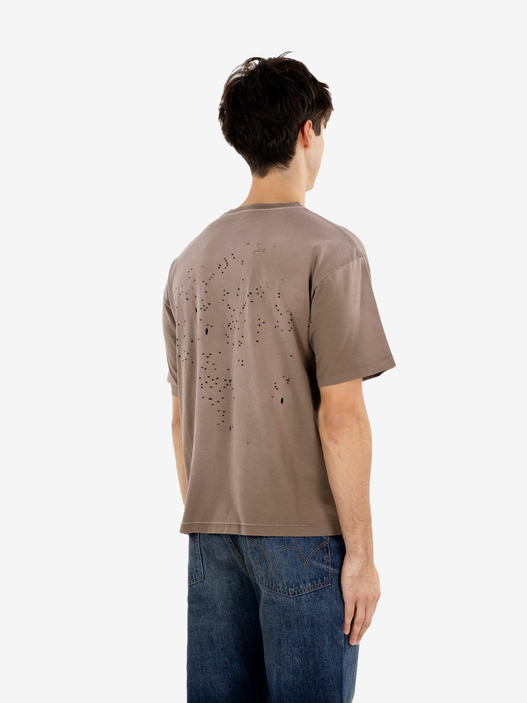 MothTech™ T‑Shirt sun bleached rain drum wave