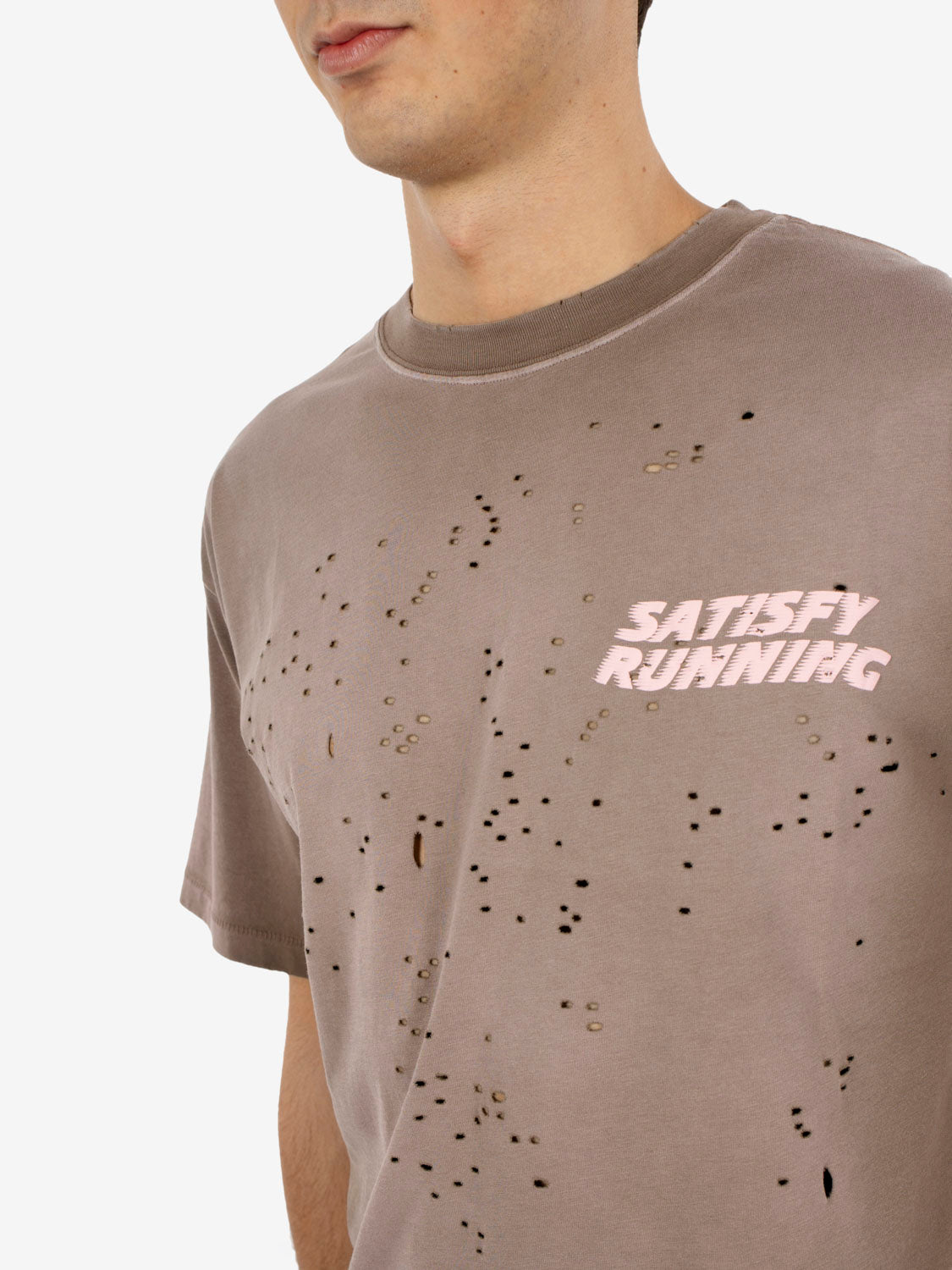 MothTech™ T‑Shirt sun bleached rain drum wave