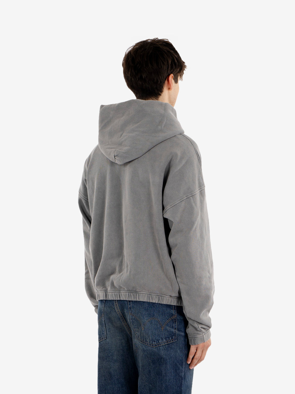 Softcell hoodie aged grey