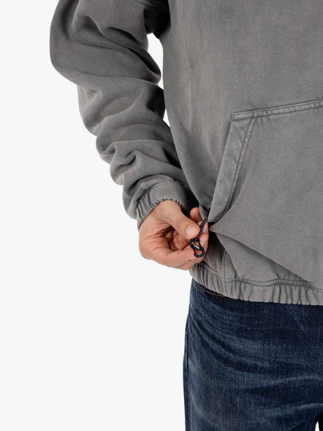 Softcell hoodie aged grey