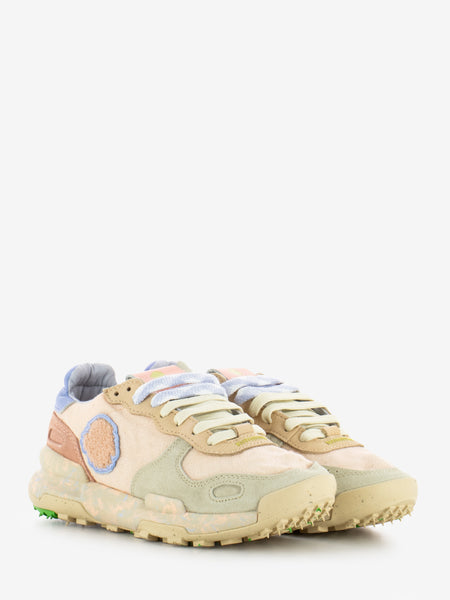 Sneaker Chacrona Linen creamy / peach