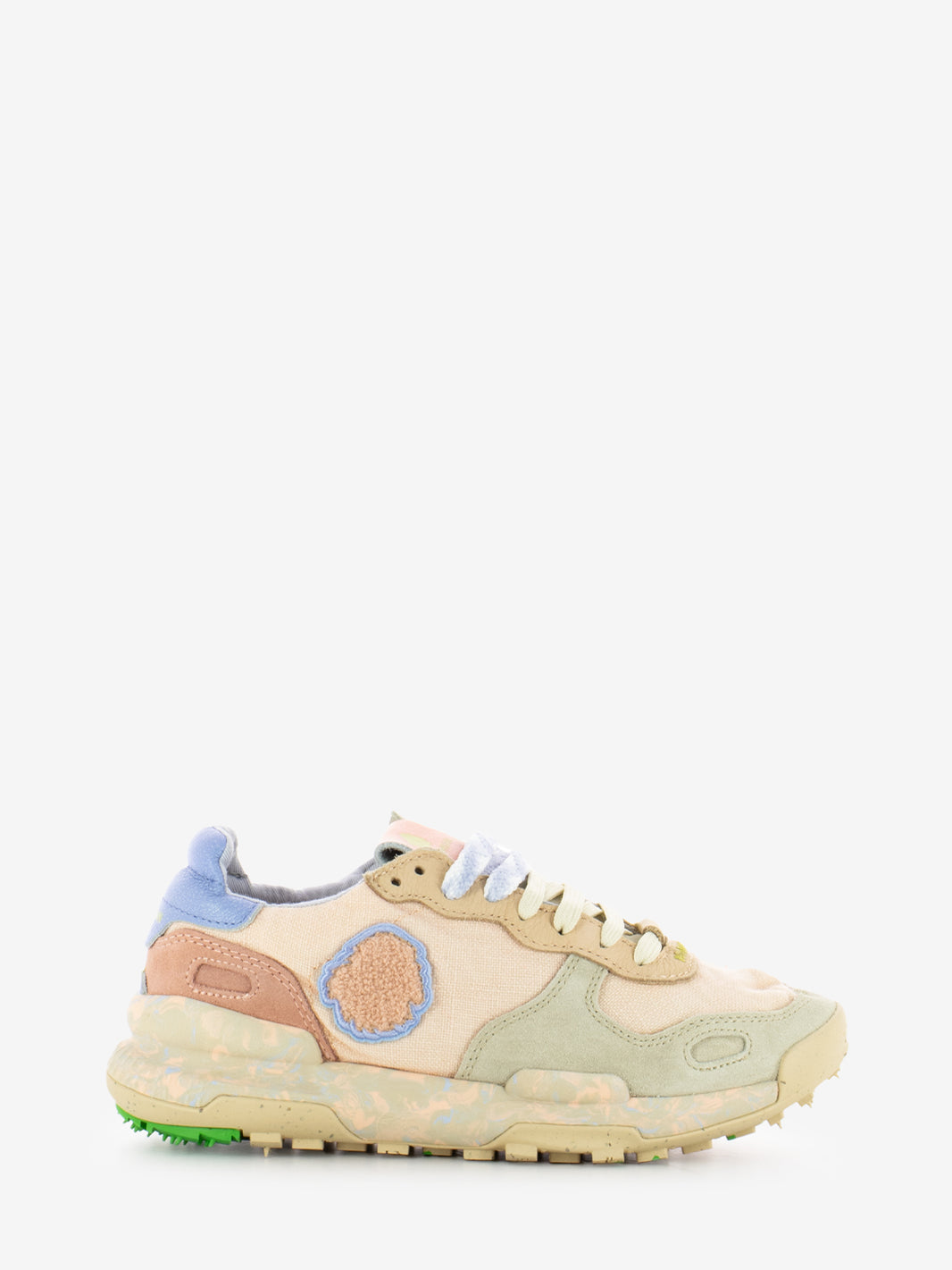 Sneaker Chacrona Linen creamy / peach
