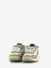 SATORISAN - Sneakers Chacrona laser premium bianco / verde