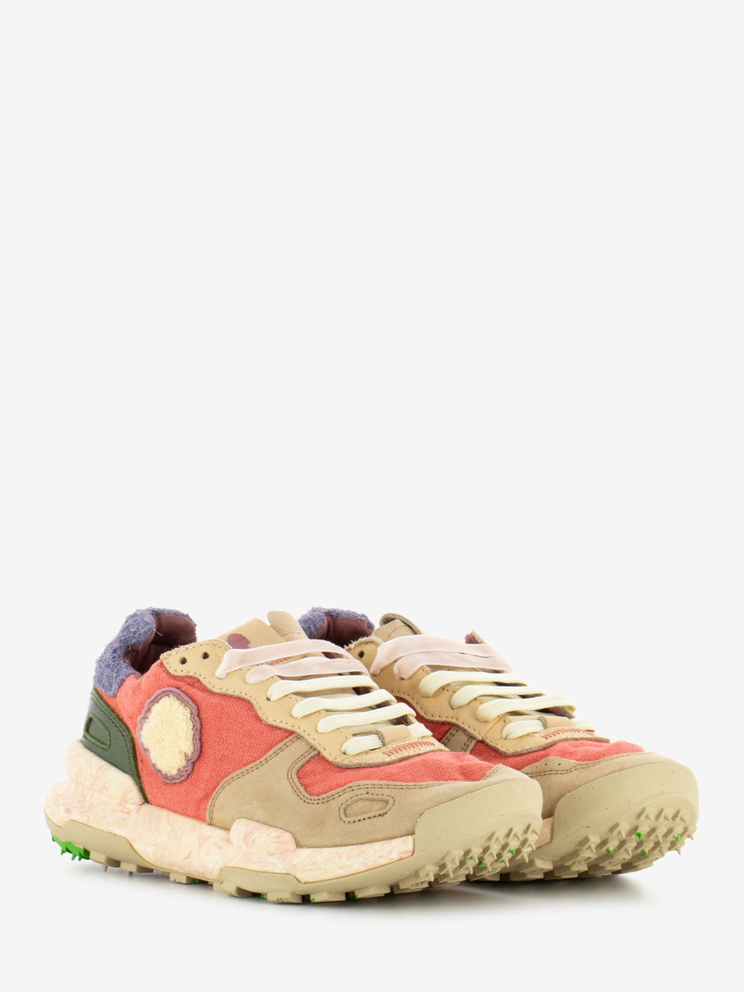 Sneakers Chacrona Linen blush pink