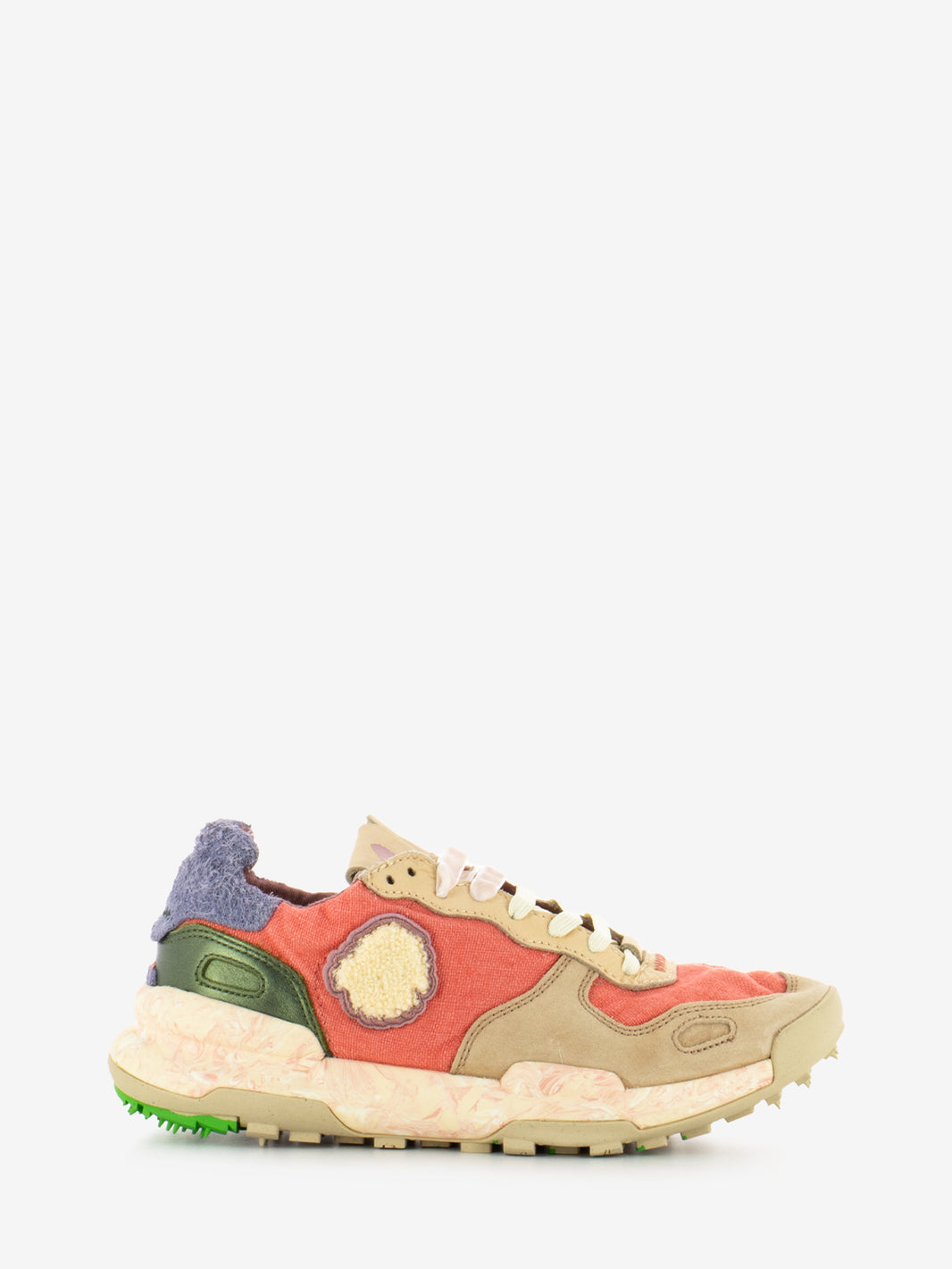 Sneakers Chacrona Linen blush pink