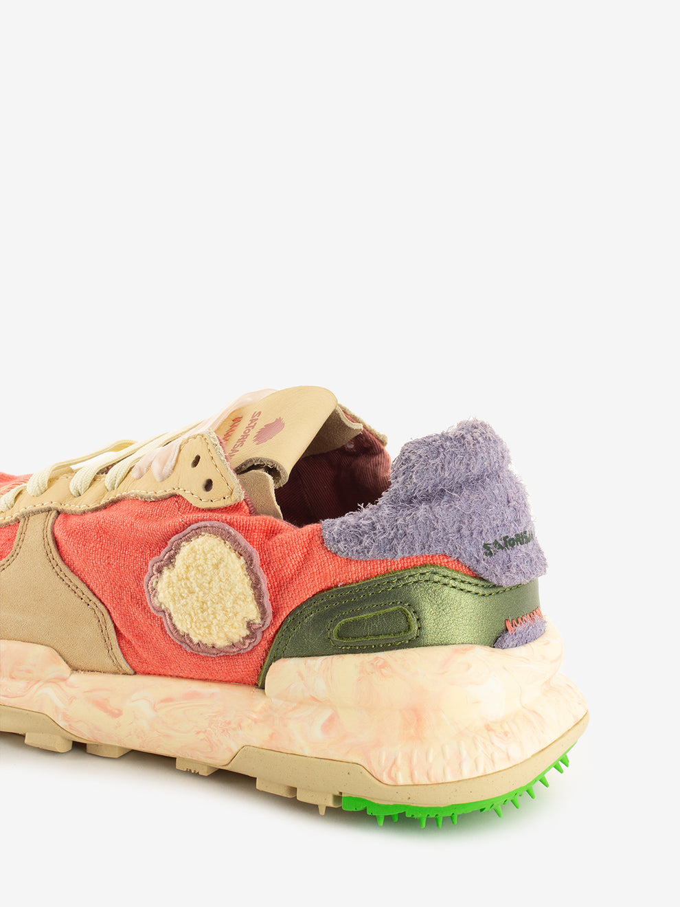 Sneakers Chacrona Linen blush pink