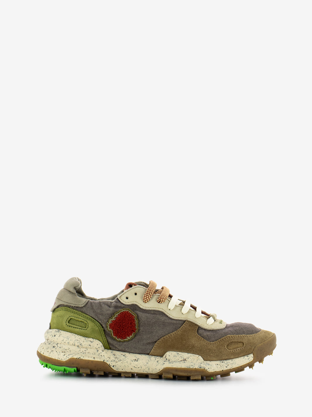 Sneakers Chacrona linen faded chestnut