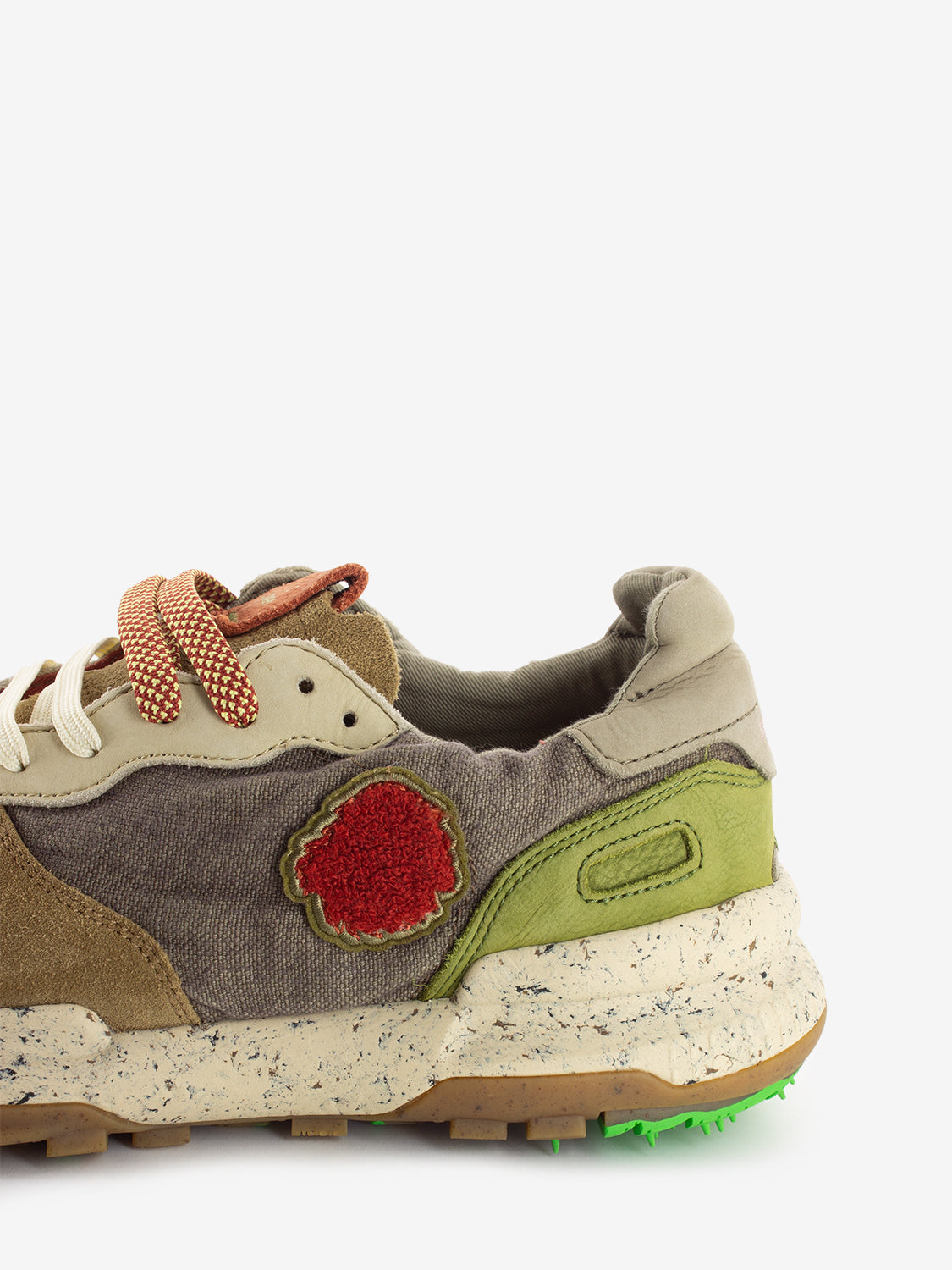Sneakers Chacrona linen faded chestnut