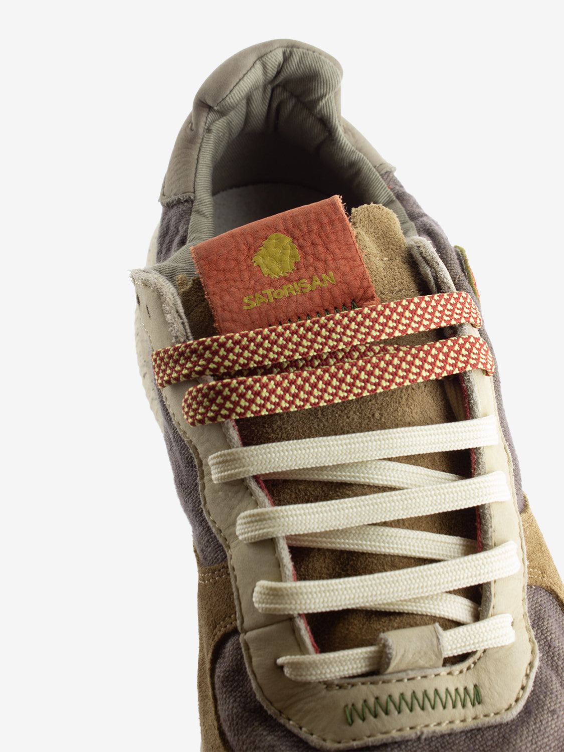Sneakers Chacrona linen faded chestnut