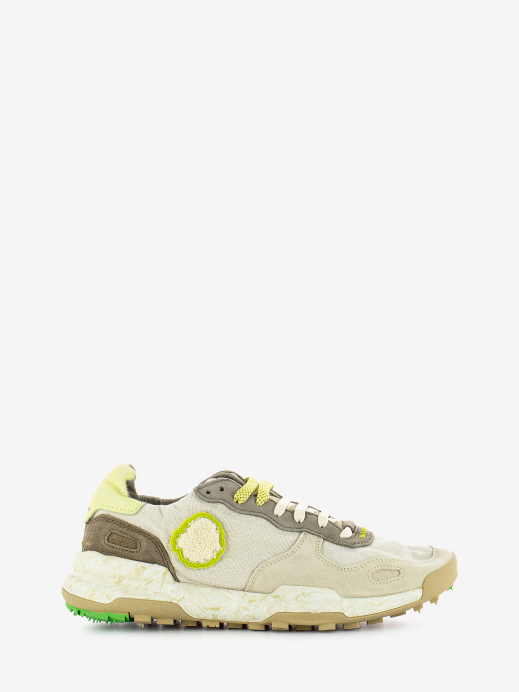 Sneakers Chacrona linen faded cream
