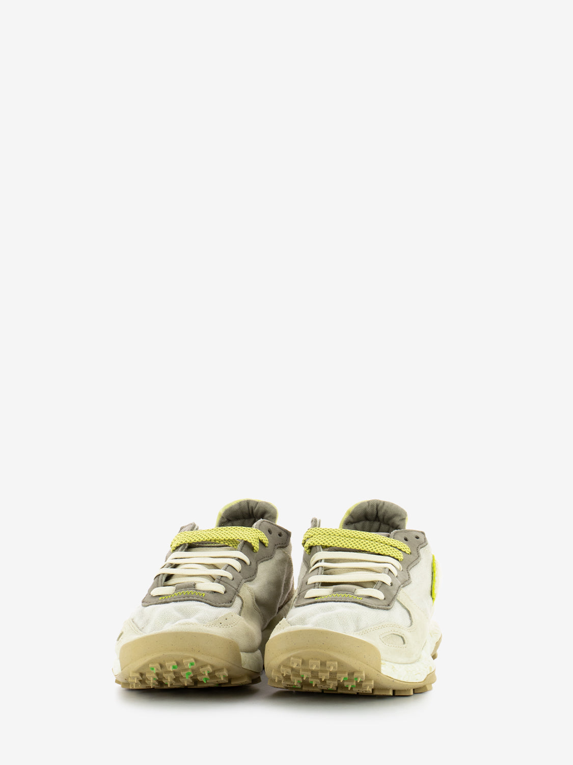 Sneakers Chacrona linen faded cream
