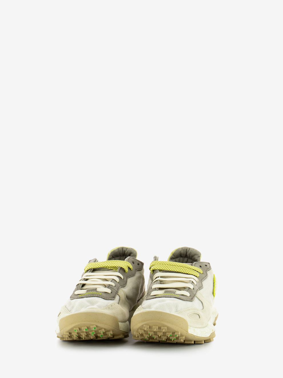Sneakers Chacrona linen faded cream