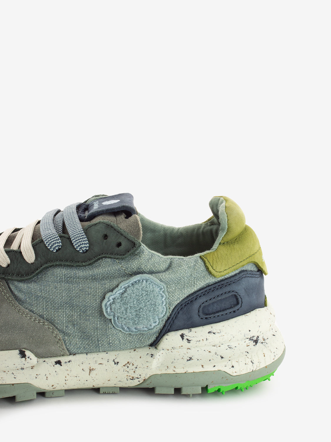 Sneakers Chacrona Linen Vergri Blue