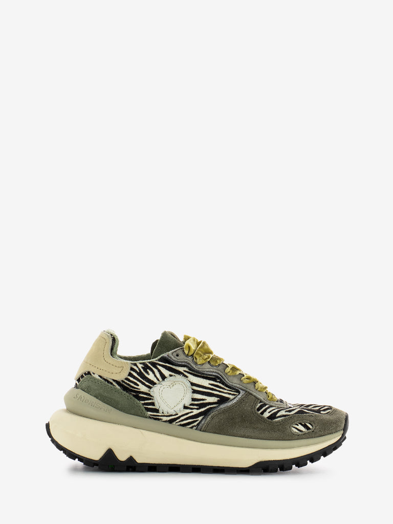 SATORISAN - Sneakers Chacrona Metta animalier