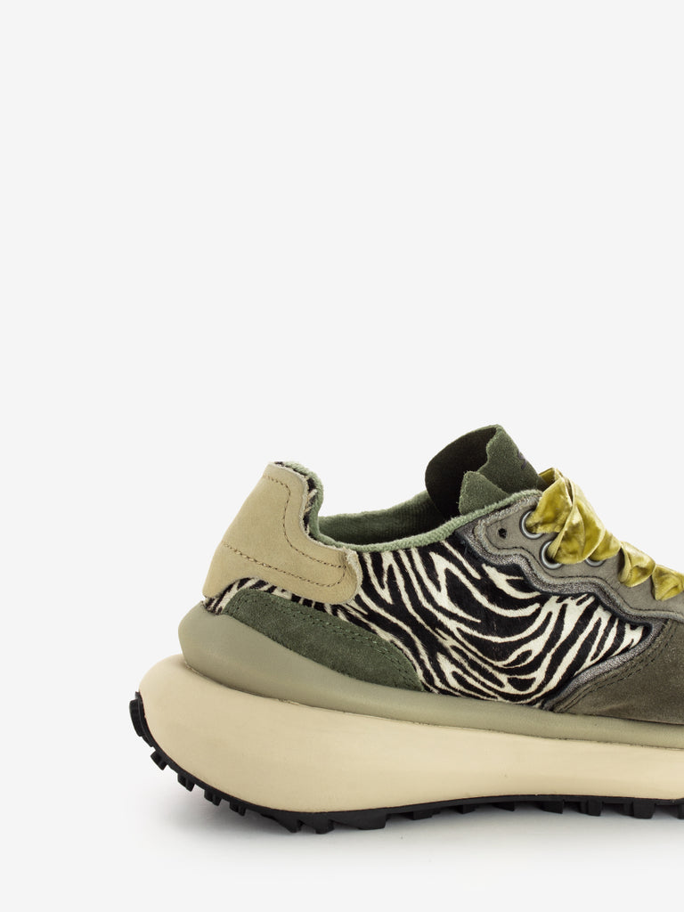 SATORISAN - Sneakers Chacrona Metta animalier