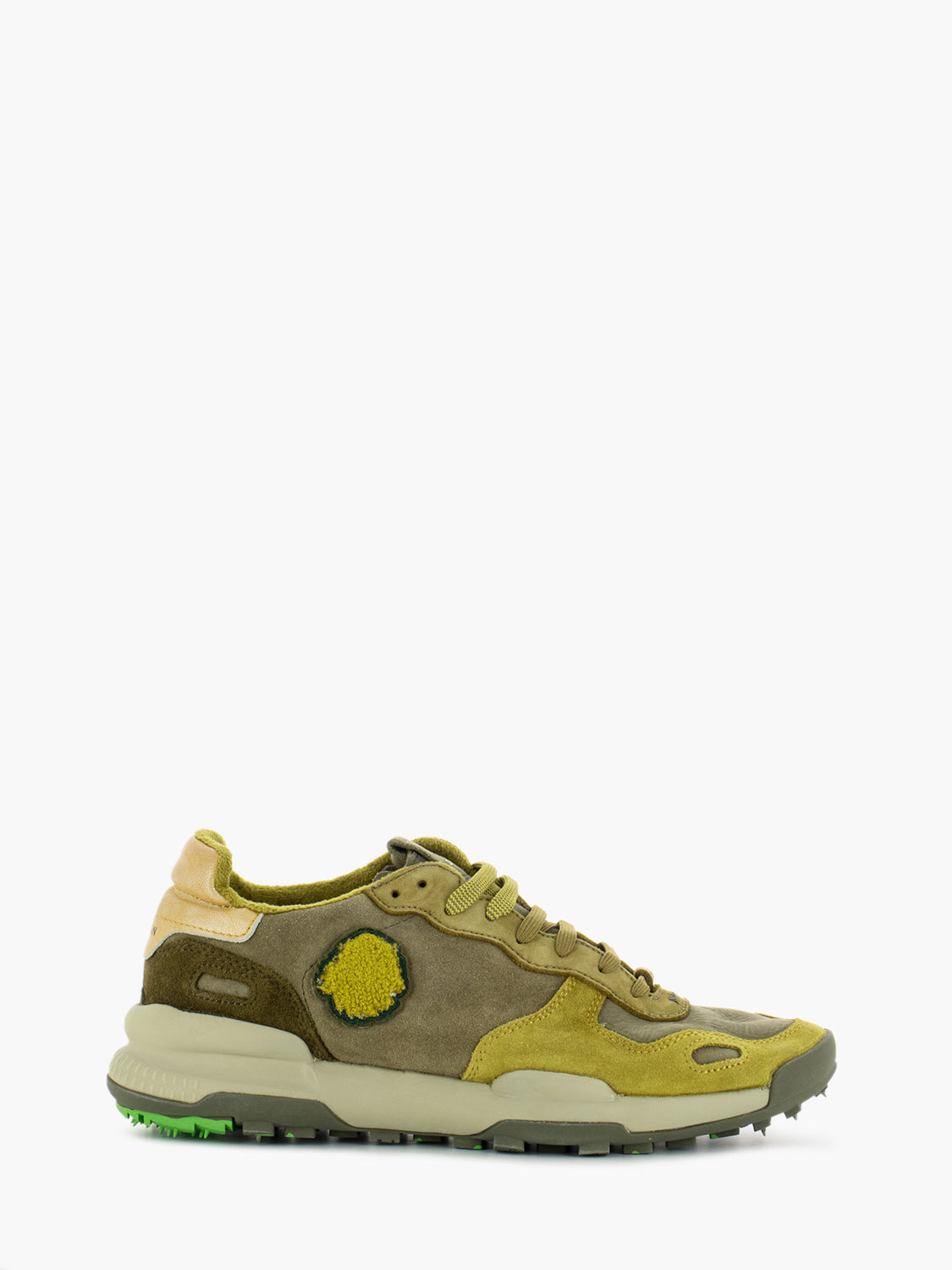 Sneakers Chacrona suede Loden Khaki