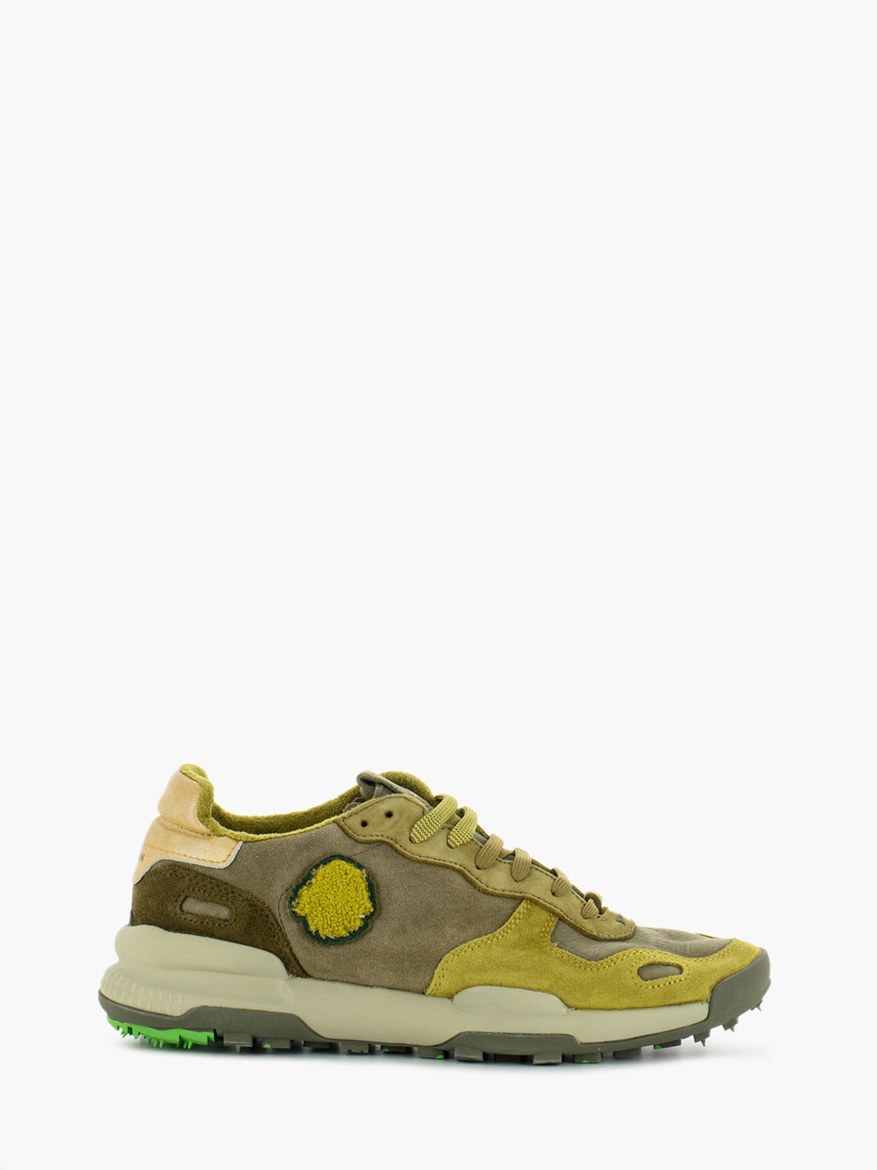 Sneakers Chacrona suede Loden Khaki