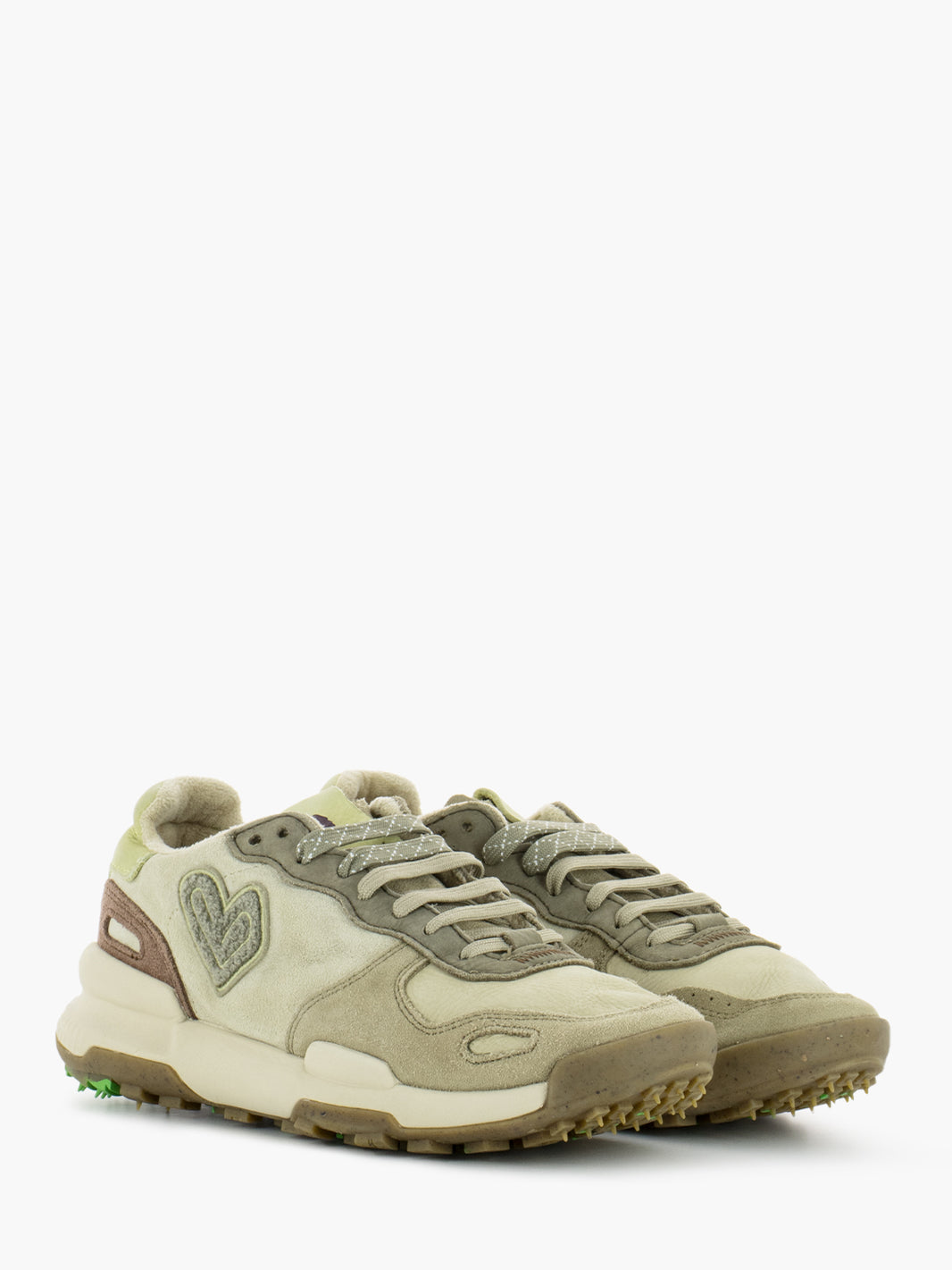 Sneakers Chacrona suede string driftwood