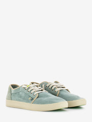 SATORISAN - Sneakers Heisei suede milky jade