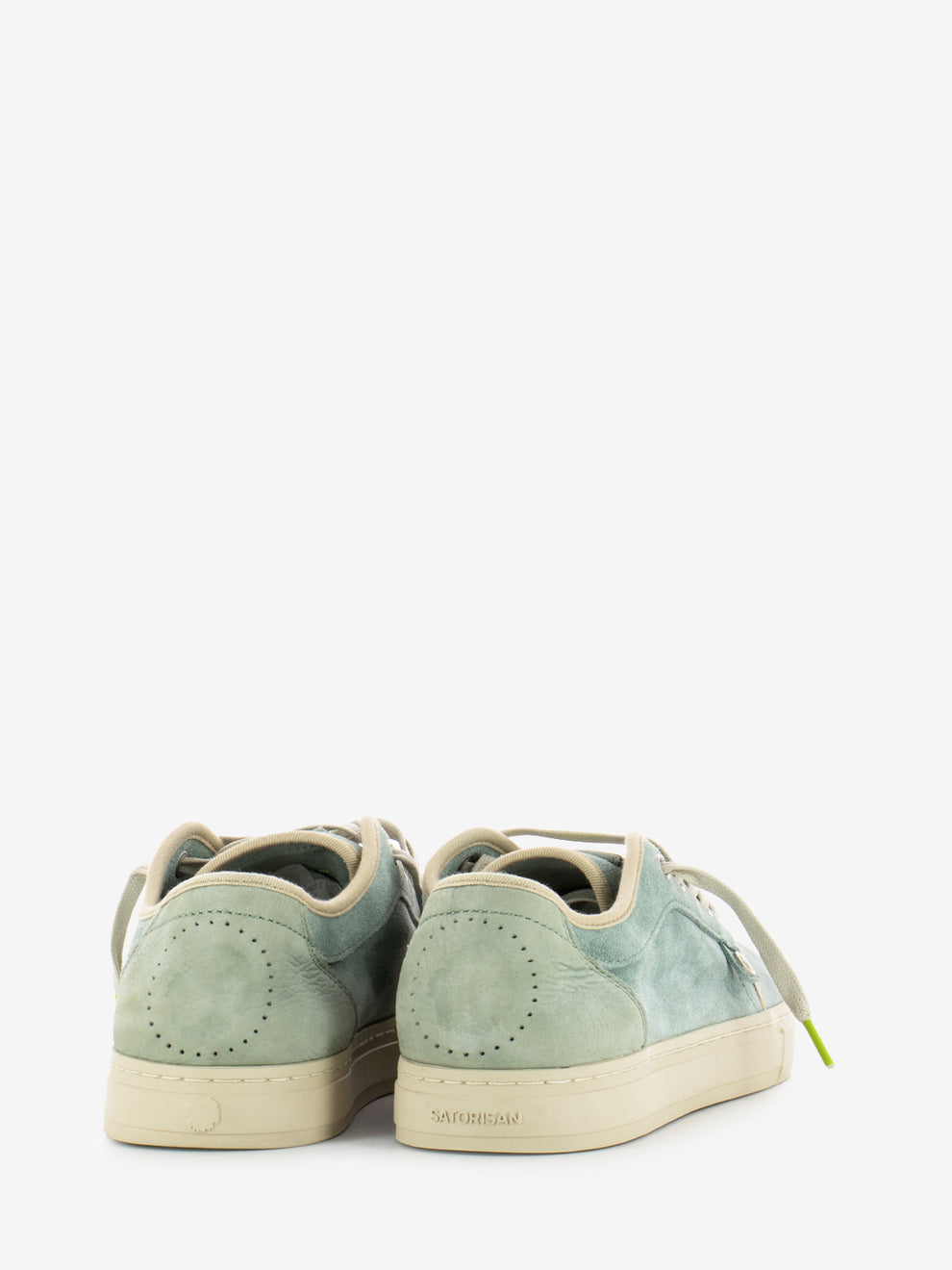 Sneakers Heisei suede milky jade