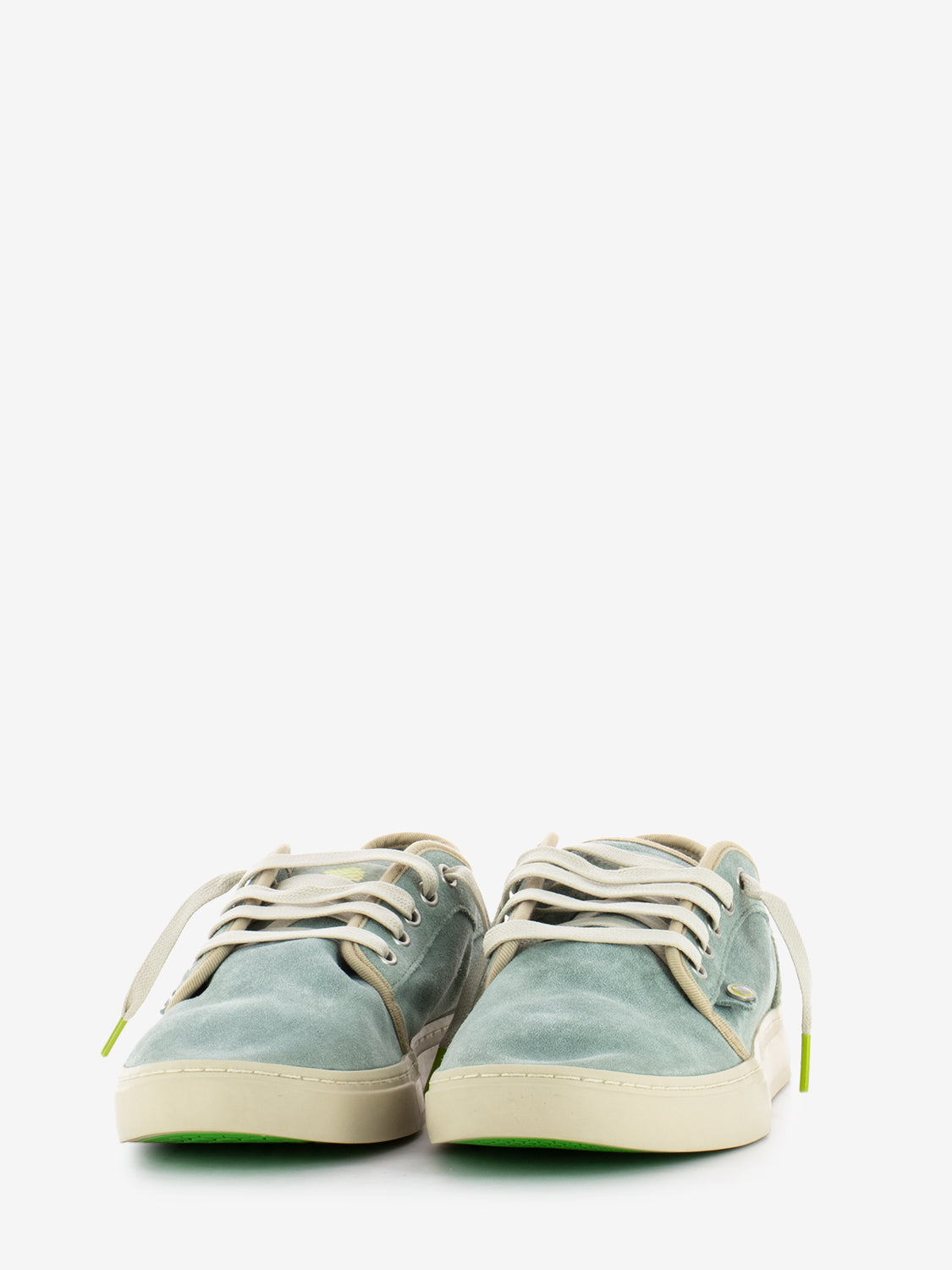 Sneakers Heisei suede milky jade