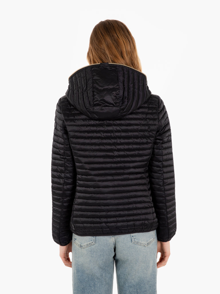 SAVE THE DUCK - Alexa hooded jacket black