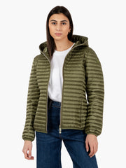 SAVE THE DUCK - Alexa hooded jacket cactus