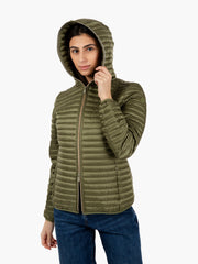 SAVE THE DUCK - Alexa hooded jacket cactus