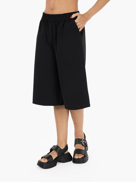 Bermuda Heida in tessuto tecnico black