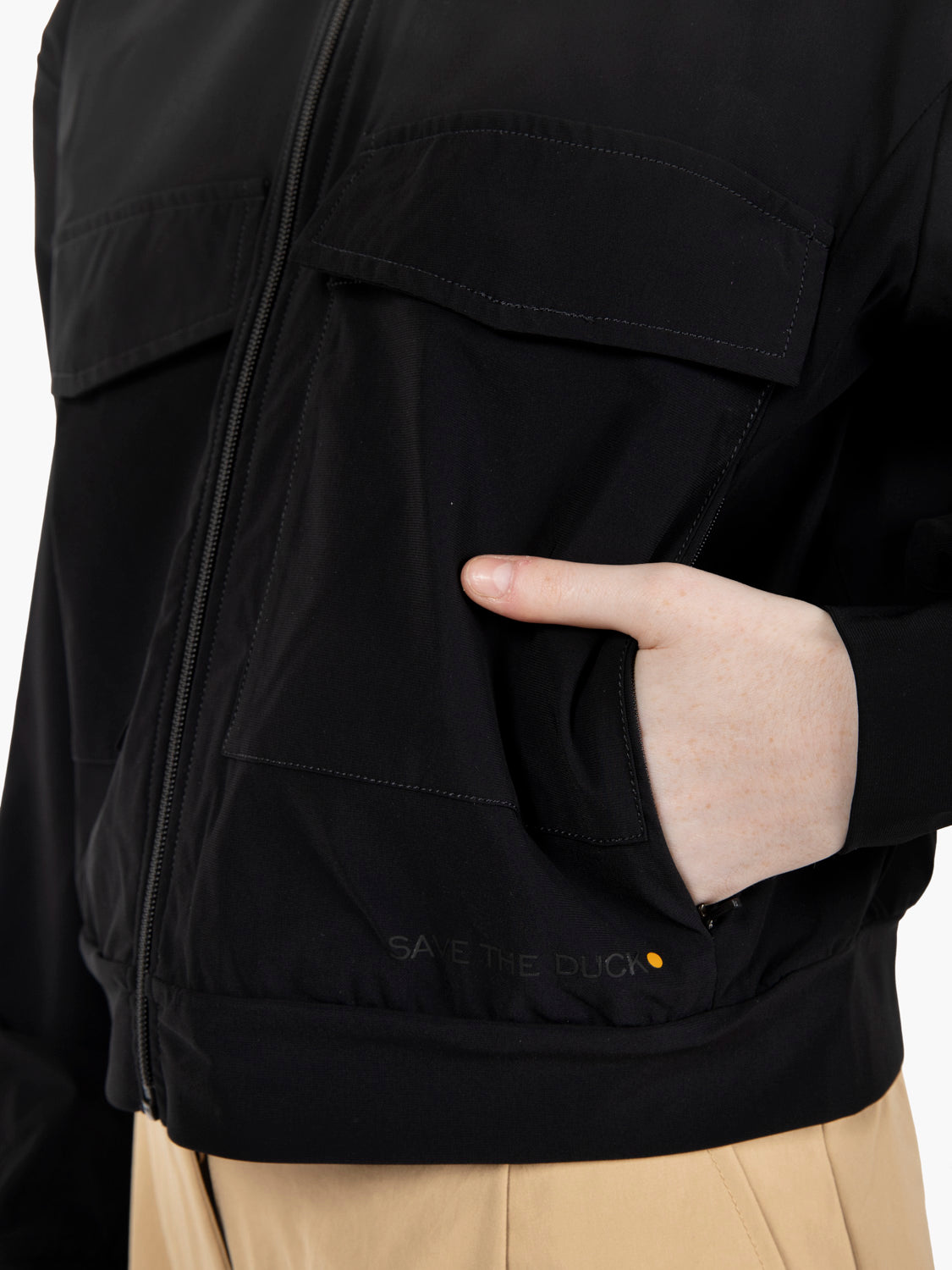 Bomber estivo Raia nero