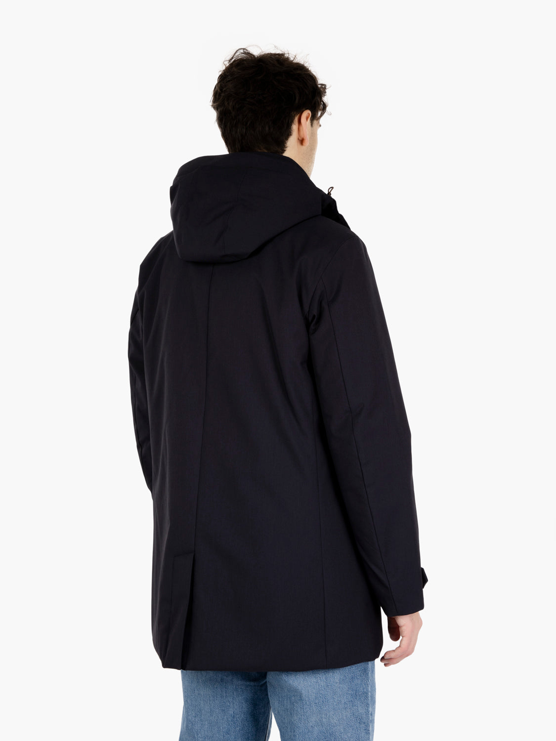 Coat WolT21 Sid blue / black