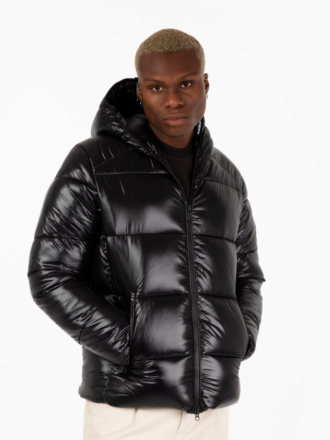 Edgard hooded jacket black