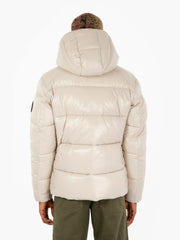 SAVE THE DUCK - Edgard hooded jacket rainy beige