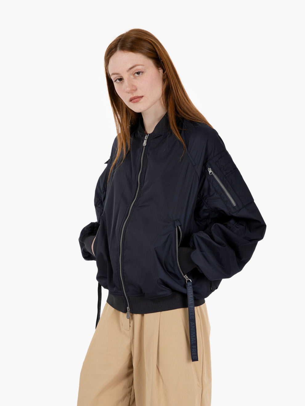 Giacca bomber Lil blue