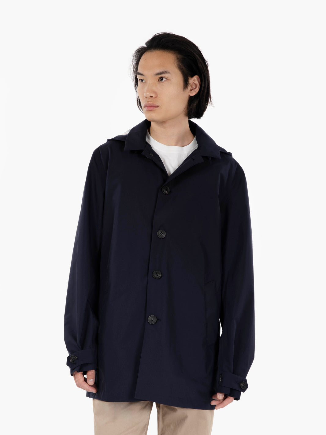 Giacca con cappuccio Benjamin blue