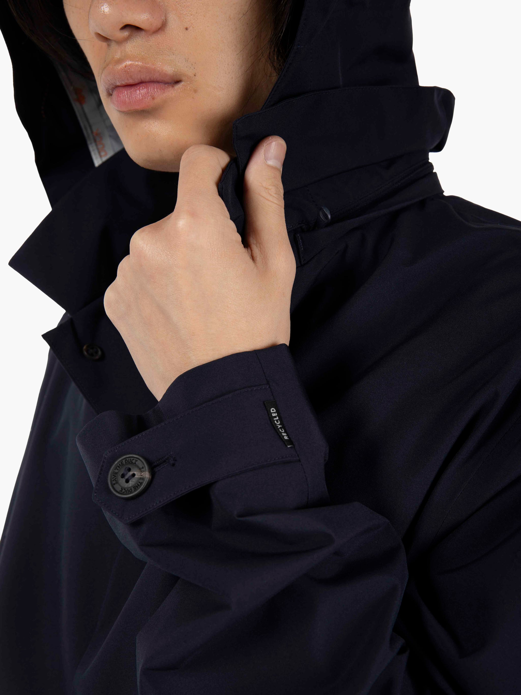 Giacca con cappuccio Benjamin blue