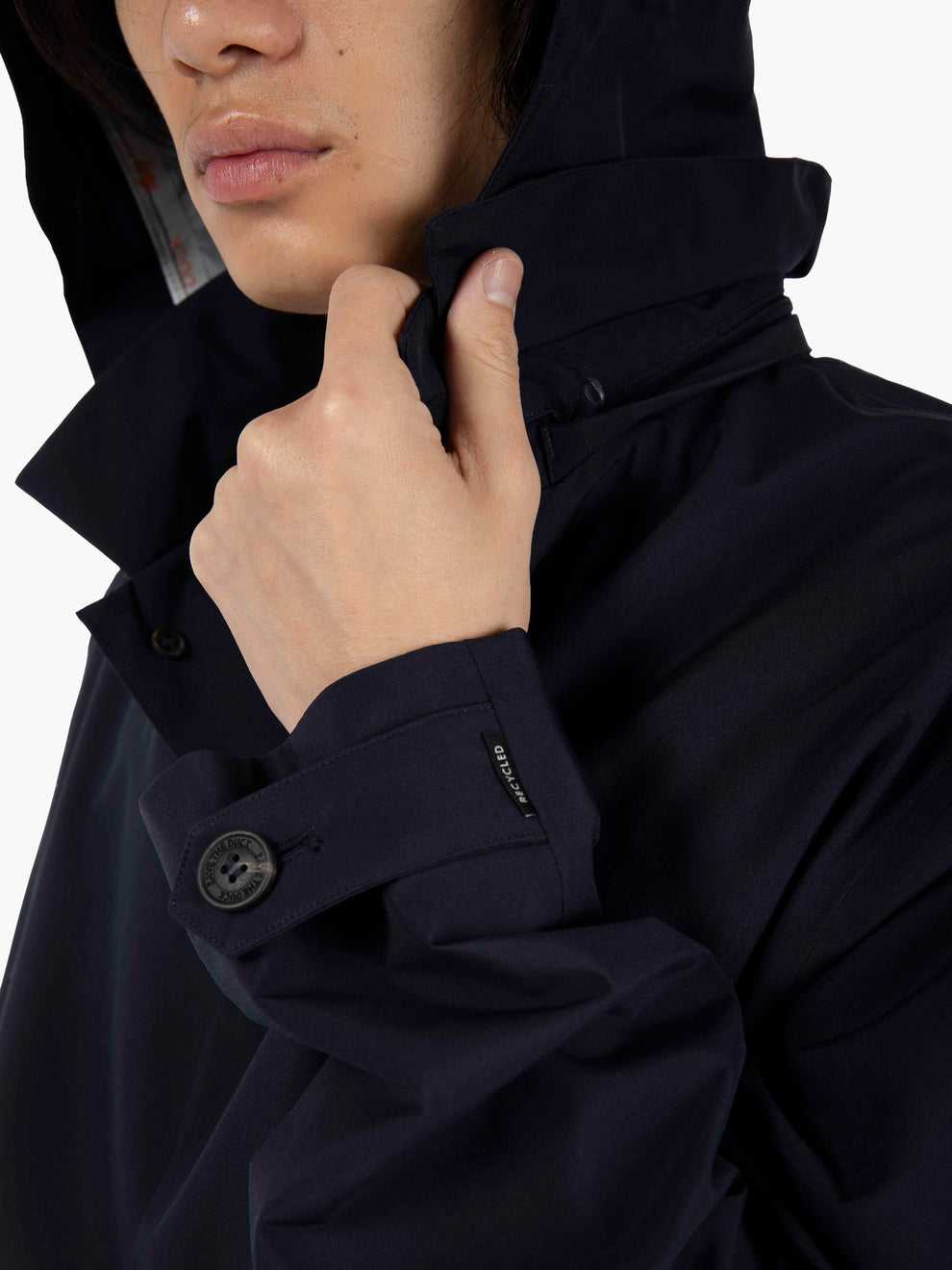Giacca con cappuccio Benjamin blue