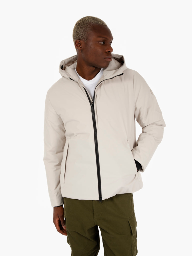 SAVE THE DUCK - Giacca hooded Obione beige